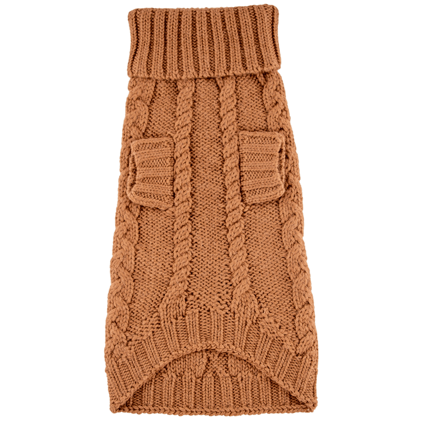 Quni Boutique Dog Sweater - 100% Baby Alpaca, Tan - Quni Boutique