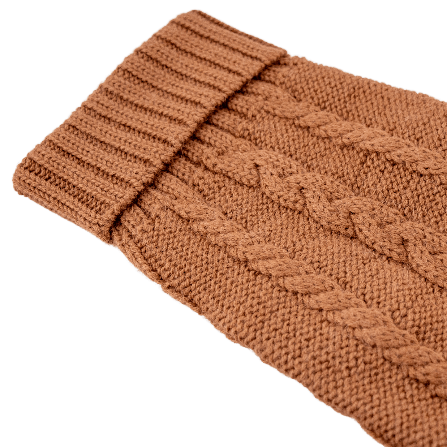 Quni Boutique Dog Sweater - 100% Baby Alpaca, Tan - Quni Boutique