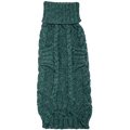 Quni Boutique Dog Sweater - 100% Baby Alpaca, Green - Quni Boutique