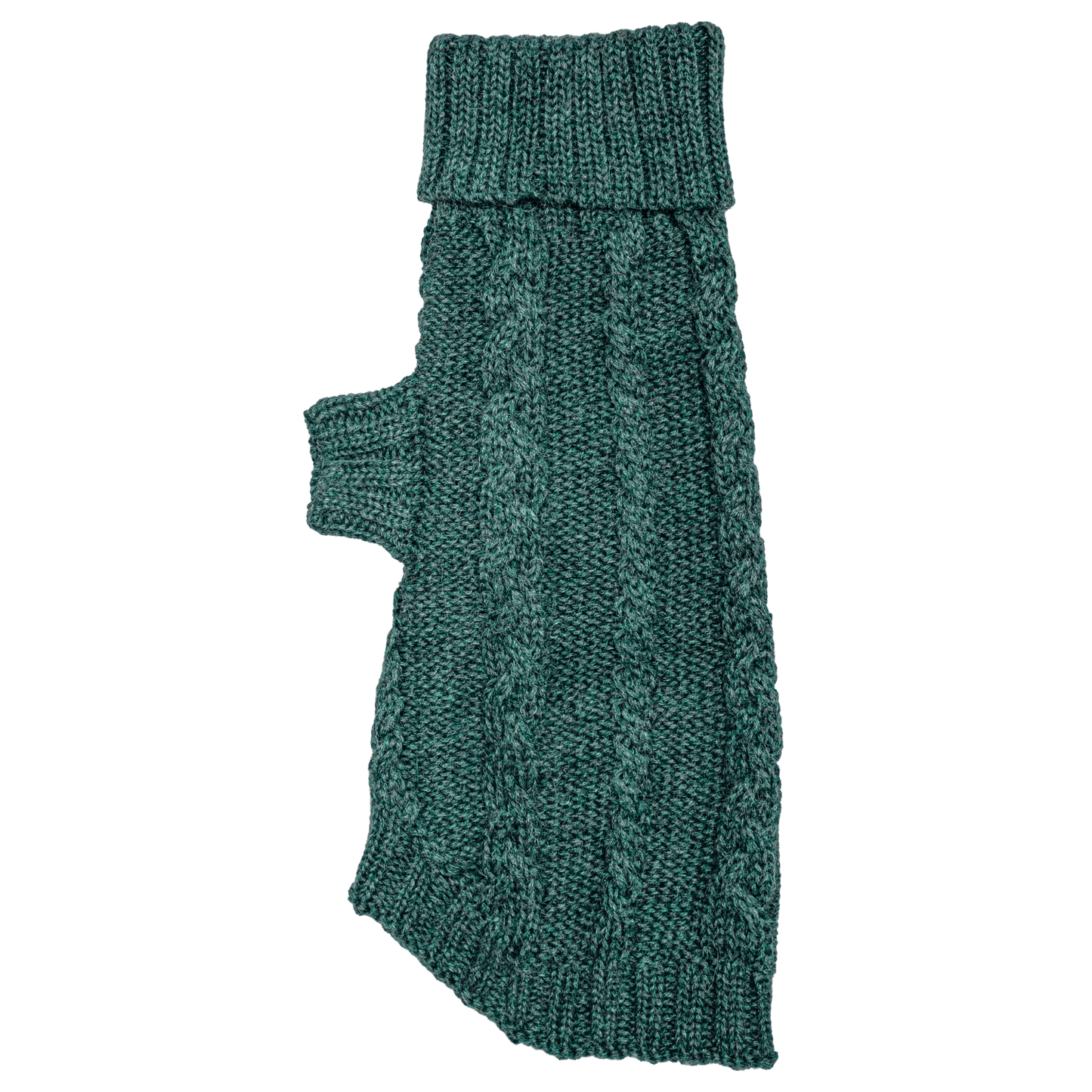 Quni Boutique Dog Sweater - 100% Baby Alpaca, Green - Quni Boutique