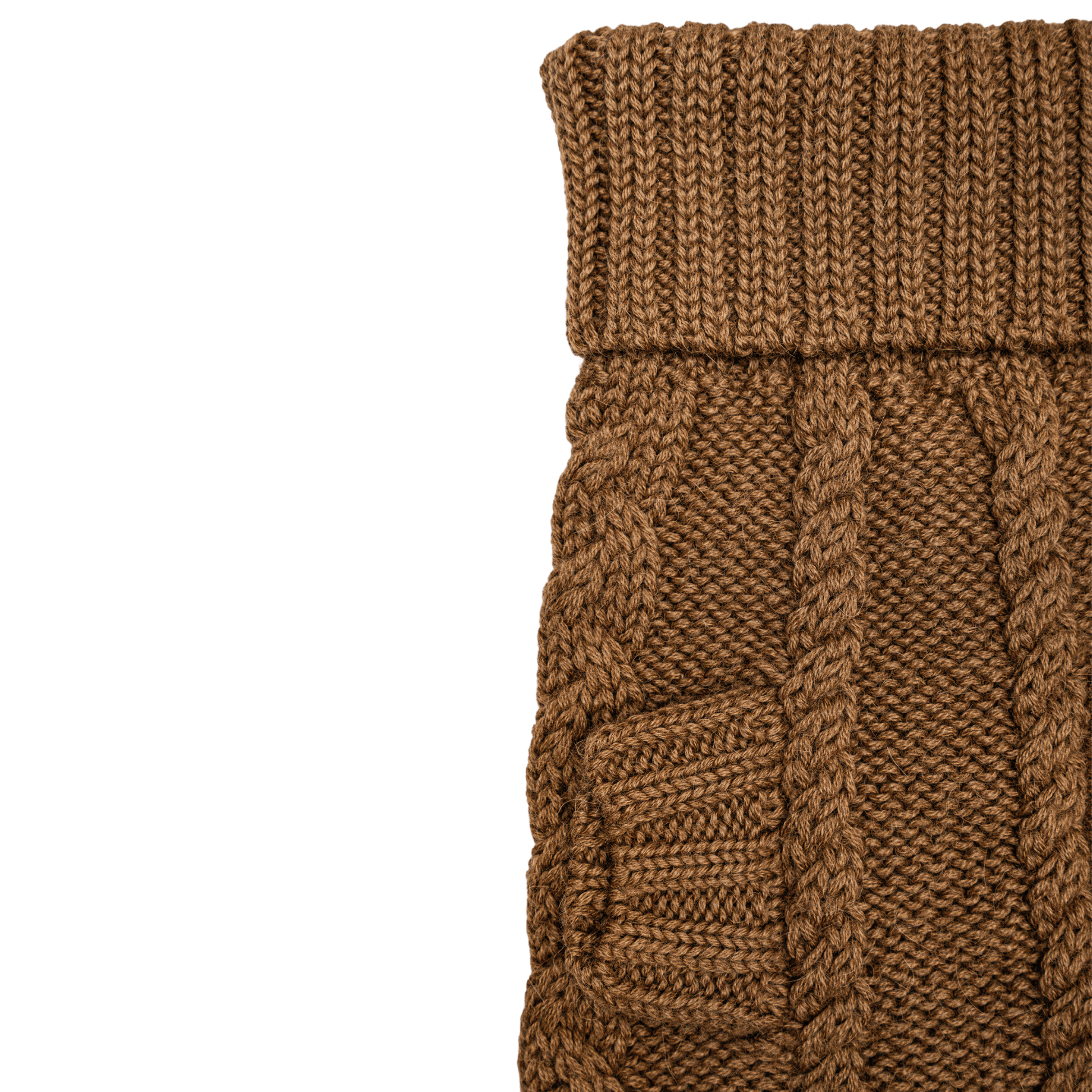 Quni Boutique Dog Sweater - 100% Baby Alpaca, Tan - Quni Boutique