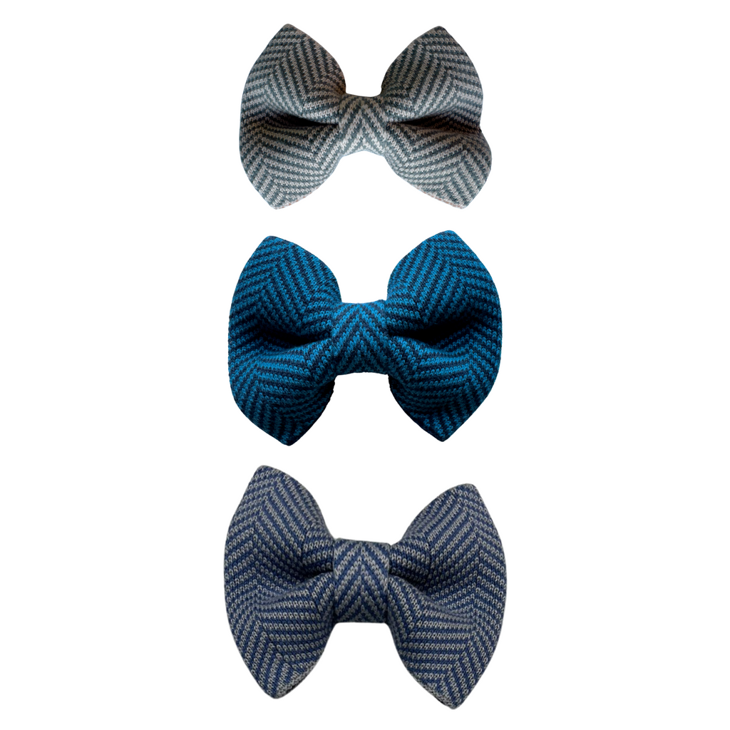 Pima Cotton Dog Bow Ties by Quni Boutique | Handmade in Peru